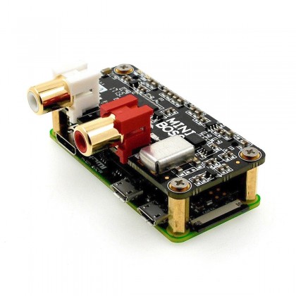 ALLO MINIBOSS DAC PCM5122 32Bit / 384kHz 2 Horloges I2S pour Raspberry Pi Zero