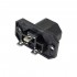 IEC Female Socket 10A 250V Black