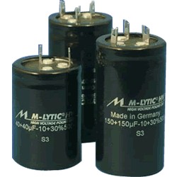 MUNDORF MLYTIC HV Capacitor 500V 100 + 100μF