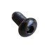 Zinc TBHC Panhead Screw Hex M2x6mm Black (x10)