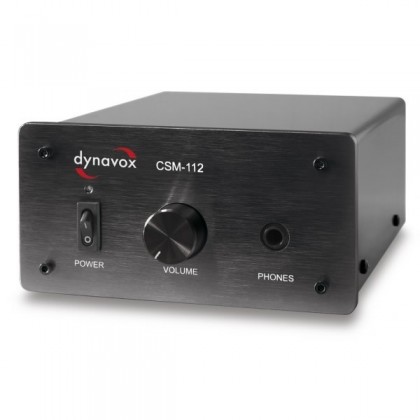 DYNAVOX CSM-112 Amplificateur Casque / Préamplificateur Noir