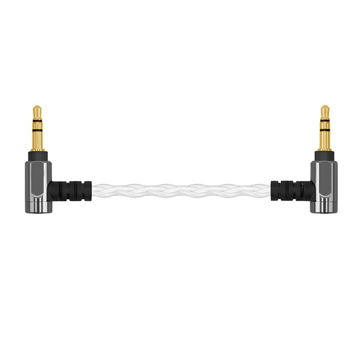 SHANLING L1 Silver Plated Copper Cable Jack 3.5mm to Jack 3.5mm 10cm