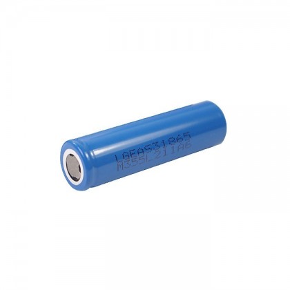LG ELECTRONICS ICR 18650 S3 Lithium-Ion 18650 Rechargeable Battery 3.7V 2200mAh