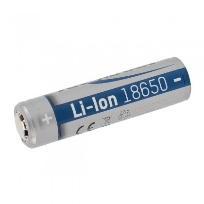 ANSMANN ANS 18650 PCB Batterie Lithium-Ion 18650 3.6V 2600mAh Rechargeable