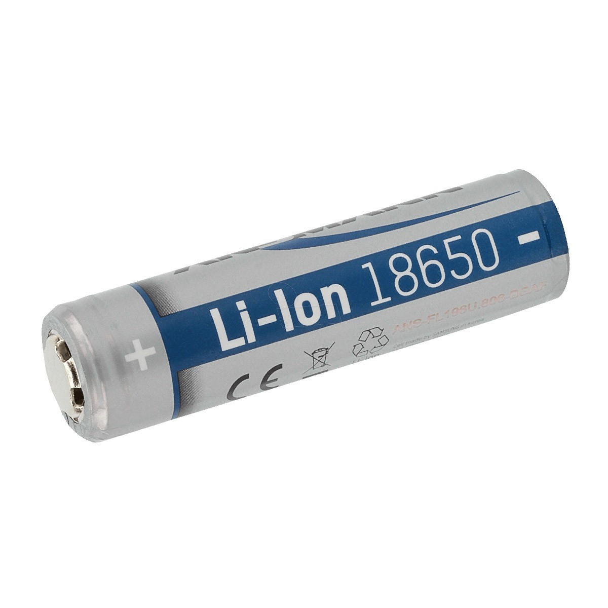 ANSMANN ANS 18650 PCB Accumulateur Lithium-Ion 18650 3.6V 2600mAh Rechargeable