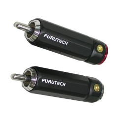 FURUTECH FP-108 (R) Cinch RCA OCC Rhodium plated Ø 9.2mm (Pair)