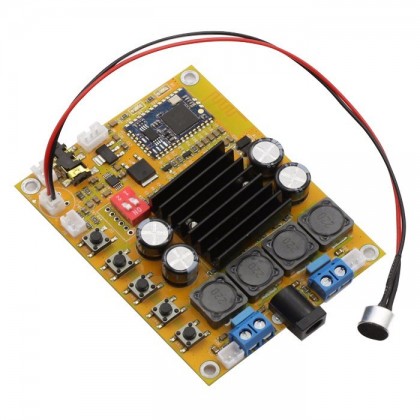 bluetooth tda7492 50w amplifier fx module audio class audiophonics