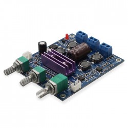 FX-AUDIO Class D Amplifier Module TPA3116 & 2x AOP NE5532 2x50W 4Ω