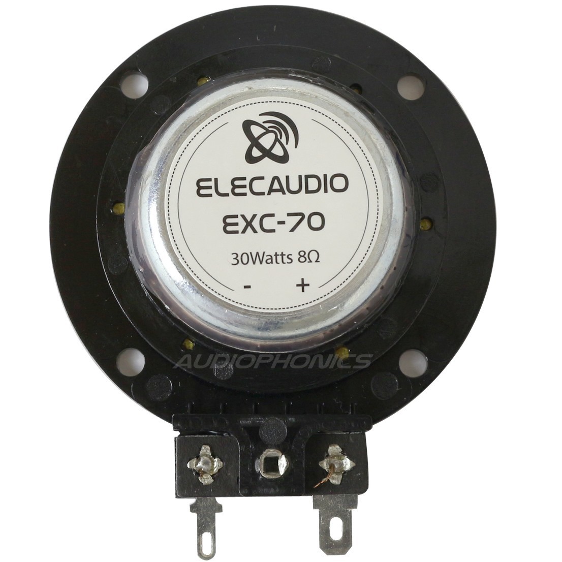 ELECAUDIO EXC-70 Speaker Driver Exciter Bodyshaker 30W 8 Ohm 85dB 60Hz - 20kHz Ø7cm