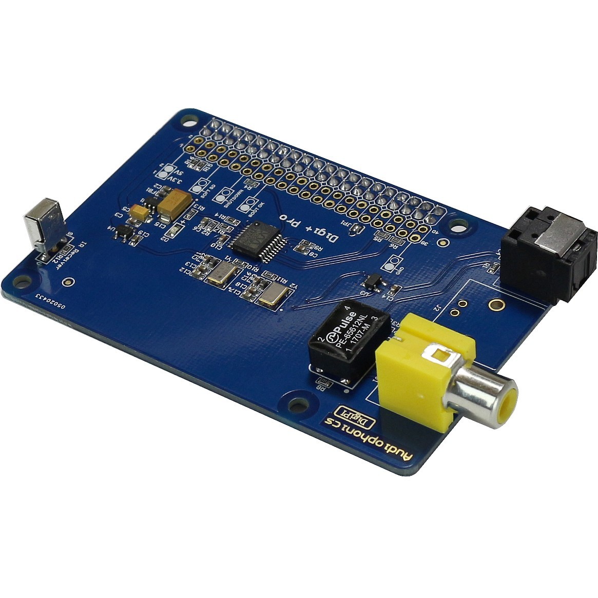 AUDIOPHONICS Digipi+ PRO Interface digitale WM8804 pour Raspberry Pi