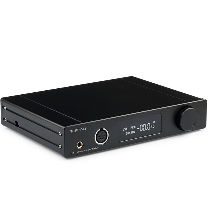 TOPPING DX7 2x ES9018K2M DAC / Préamplificateur / Ampli casque DSD 32Bit / 384kHz symétrique