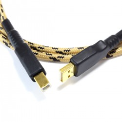 NEOTECH NEUB-3020 Câble USB-A Male/USB-B Male 2.0 OCC plaqué Or 24k 1.5m