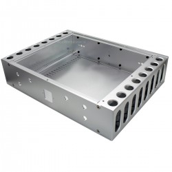 Boitier DIY Amplificateur Intégré 100% Aluminium 361x274x85mm