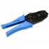 Ratchet Crimping Pliers for insulated cable lugs 0.5 to 6mm² 20-10AWG
