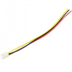 CH3.96 cable with female 3 pin connector 20cm 22AWG (Unit)