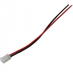 Câble CH 3.96mm Femelle vers Fil Nu 1 Connecteur 2 Pôles 20cm (Unité)