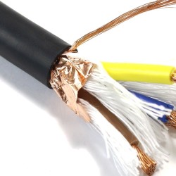 ELECAUDIO CS-331TPE Power cable Double shilded OFC Copper 3x3.5mm² Ø 12mm