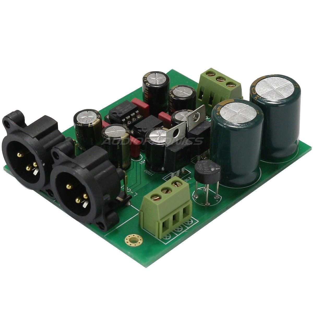 Module d'Alimentation linéaire régulé AC-DC LM317 / LM337 24V 1A -  Audiophonics