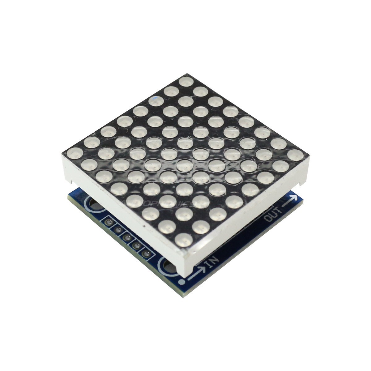 Matrix Grid LED Display Module 8x8 64 LED Programmable Red