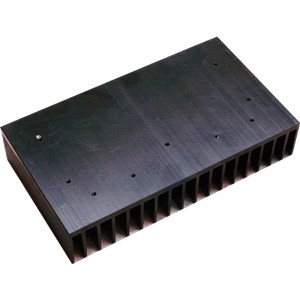 Black Anodized Aluminum Heat Dissipation Heater