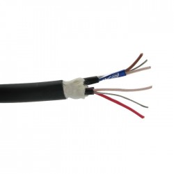 CANARE MR202-2AT Symétrique Shielded Cable 2 Channels Ø6.7mm