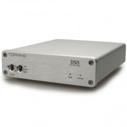 TOPPING D30 USB DAC 24bit/192kHz DSD 128 XMOS CS4398 Silver