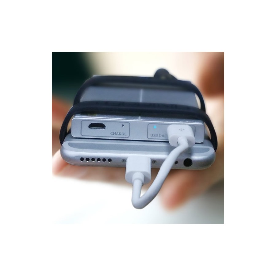 TOPPING NX2S USB DAC Headphone Amplifier on Battery PCM5101A SA9226 32bit 192Khz Black Audiophonics