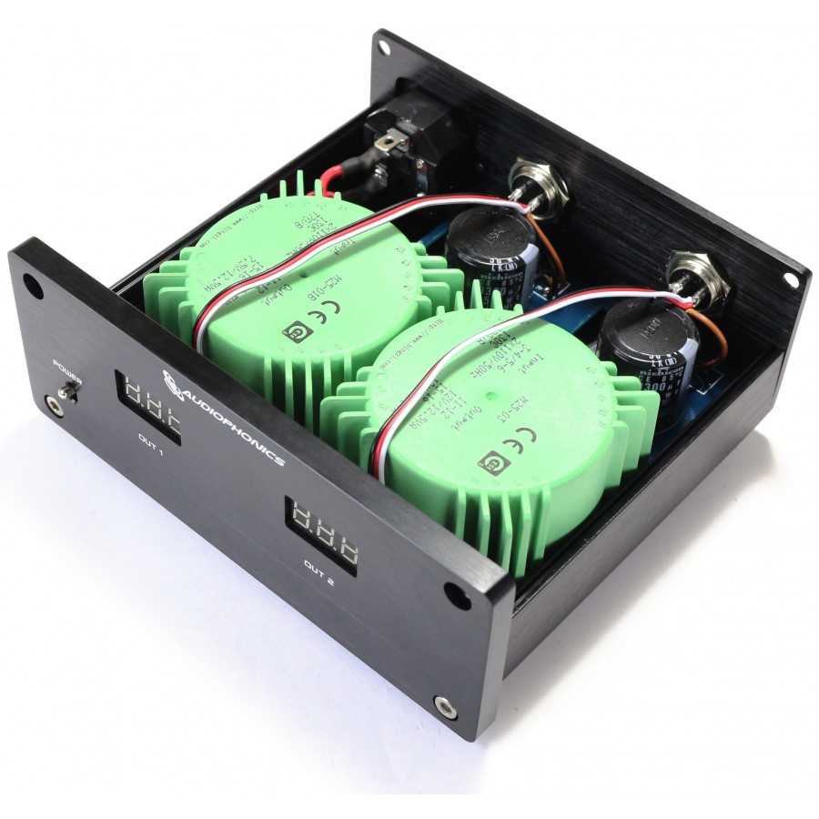 Alimentation Linéaire Régulée Double 5V / 12V 30W T-Amp V-DAC2 LT1086 ...