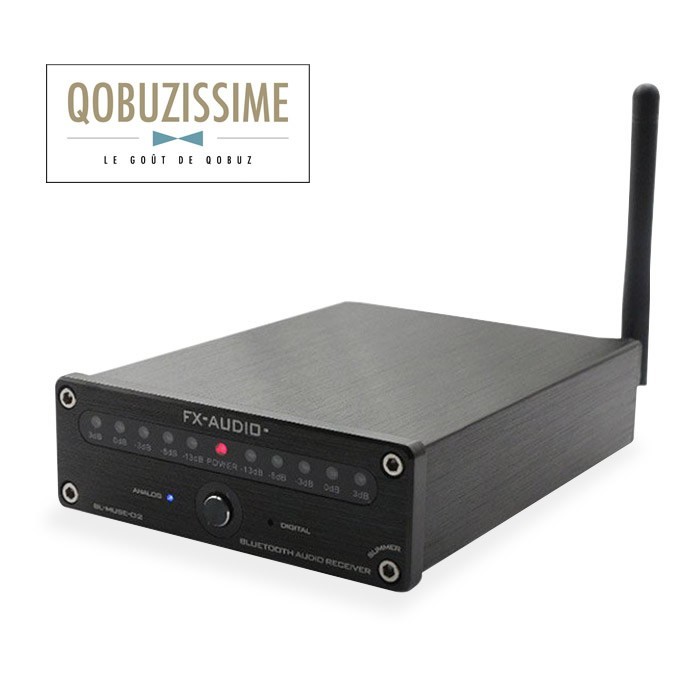 FX-AUDIO BL-MUSE-02 Récepteur Bluetooth 4.1 aptX CSR8670 Noir