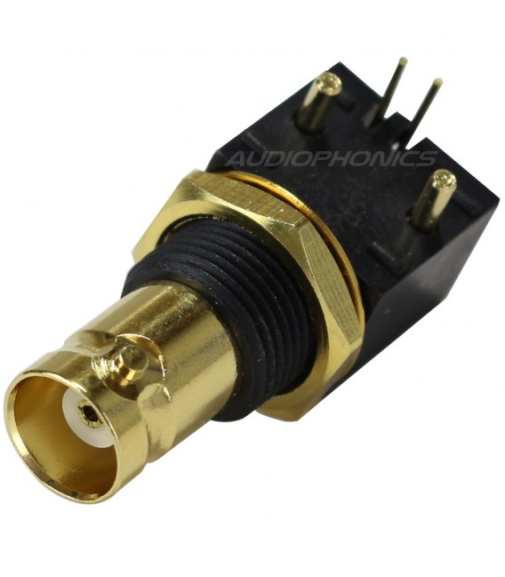 50 Pcs Gold Plated BNC Female Jack To RCA Male Plug Coax Cable Video ConnectorS