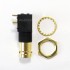 Female BNC IC Connector 75 Ohm Gold Plated Ø12mm (Unit)