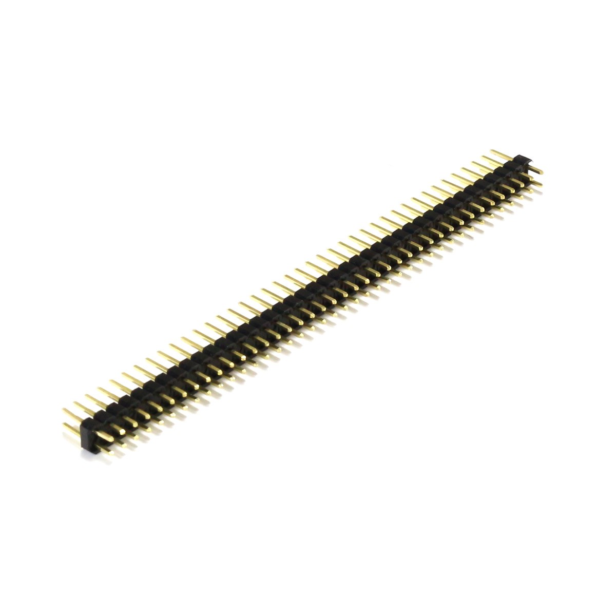 2.54mm Male Pin Header Pin Header 2x40 Pins 5.5mm Gold-Plated (Unit)