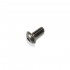 Hexagon Socket Round Head Screw M3x4mm 10.9 Steel Black (x10)