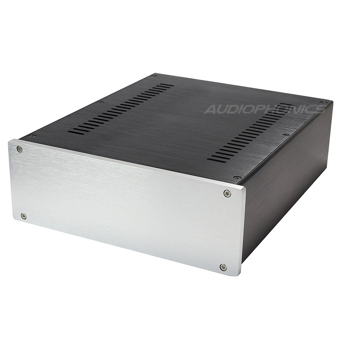 DIY Box / Case 100% Aluminium 260x311x90mm Silver Pannel