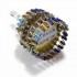 VISHAY DALE Stereo Switching Potentiometer Shunt 23 Positions Notched Axis Ø6mm 10K Ohm