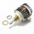 VISHAY DALE Stereo Switching Potentiometer Shunt 23 Positions Notched Axis Ø6mm 10K Ohm