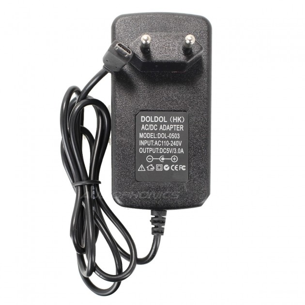 Audiophonics - Adaptateur Secteur Micro USB Alimentation 110-240V vers 5V  3A Raspberry Pi 3B+