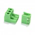 Terminal Block with Screws 3 Ways for PCB Angled-Angled 5.08mm Phoenix