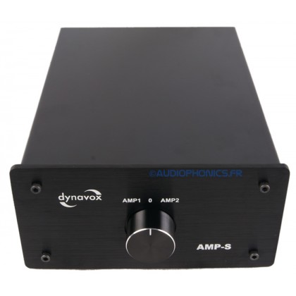 DYNAVOX AMP-S Commutateur sélecteur audio pour enceintes et ampli