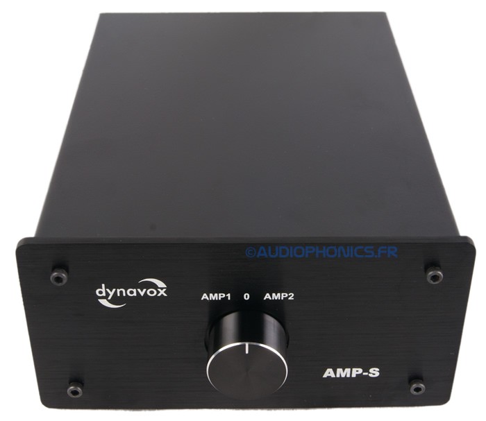 DYNAVOX AMP-S Speaker Selector Switch for Speakers / Amplifiers Black