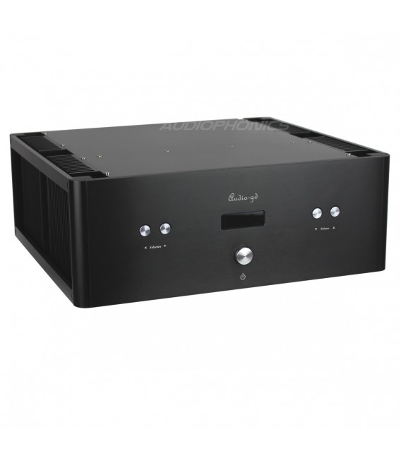 AUDIOGD MASTER 10 BYPASS PREAMP 2019 EDITION ClassA Balanced Amplifier ACSS 2x 500W 4 Ohm with