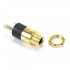 Jack 3.5mm Socket Gold Plated Brass