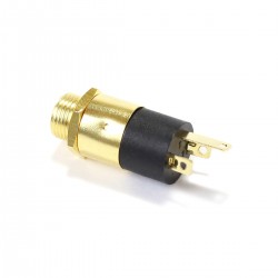 Jack 3.5mm Socket Gold Plated Brass