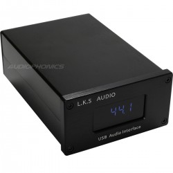 LKS USB-100 Digtial Interface AMANERO USB to SPDIF I2S LVDS HDMI 32bit 384khz DSD512