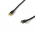 Male USB-B to Male Micro USB OTG Cable 50cm
