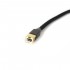 Male USB-B to Male Micro USB OTG Cable 50cm