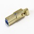 USB 3.0 connector male Type B Gold plated DIY (unit)
