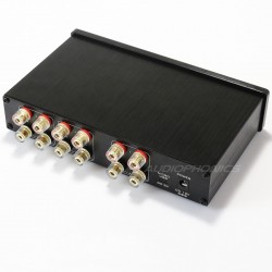 FX-AUDIO PW-6 Commutateur sélecteur audio pour enceinte / amplificateur Noir