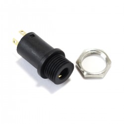 Jack 3.5mm Stereo Socket 4 Poles Round Body