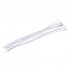 XH 2.54mm Female to Bare wire Cable 1 Poles No Casing White 20cm (x10)